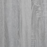 Bettgestell mit Kopfteil Grau Sonoma 120x190 cm Holzwerkstoff