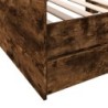 Tagesbett mit Schubladen Räuchereiche 90x190 cm Holzwerkstoff
