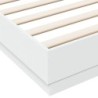 Bettgestell Weiß 180x200 cm Holzwerkstoff