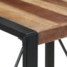 Esstisch 80x80x75 cm Massivholz mit Palisander-Finish