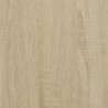 Bettgestell Sonoma-Eiche 150x200 cm Holzwerkstoff