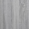 Bettgestell Grau Sonoma 135x190 cm Holzwerkstoff
