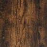 Bettgestell Räuchereiche 135x190 cm Holzwerkstoff