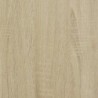 Bettgestell Sonoma-Eiche 135x190 cm Holzwerkstoff