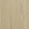 Bettgestell Sonoma-Eiche 100x200 cm Holzwerkstoff