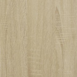 Bettgestell Sonoma-Eiche 75x190 cm Holzwerkstoff