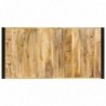 Esstisch 160 x 80 x 75 cm Mangoholz Massiv