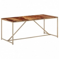 Esstisch 180 x 90 x 76 cm Massivholz