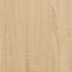 Konsolentisch Sonoma-Eiche 75x34,5x75 cm Holzwerkstoff