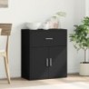 Sideboard Schwarz 60x31x70 cm Holzwerkstoff