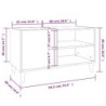 Plattenschrank Sonoma-Eiche 84,5x38x48 cm Holzwerkstoff