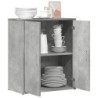 Sideboard Betongrau 60x31x70 cm Holzwerkstoff