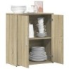 Sideboard Sonoma-Eiche 60x31x70 cm Holzwerkstoff