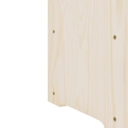 Weinregal 72,5x25x111,5 cm Massivholz Kiefer