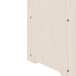 Weinregal mit Oberplatte 67,5x25x87 cm Massivholz Kiefer