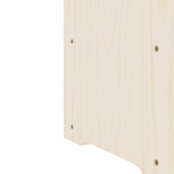 Weinregal 67,5x25x87 cm Massivholz Kiefer
