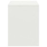 Nachttisch Weiß 35x30x40 cm Kiefer Massivholz