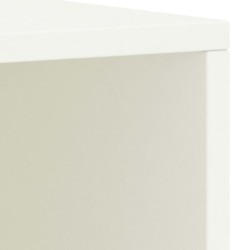 Nachttisch Weiß 35x30x40 cm Kiefer Massivholz