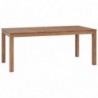 Esstisch Massivholz Teak Natürliches Finish 180x90x76 cm