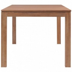 Esstisch Massivholz Teak Natürliches Finish 180x90x76 cm