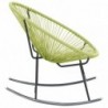 Outdoor-Acapulco-Stuhl Poly-Rattan Grün