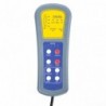 Elektrischer Massagesessel Schwarz Stoff