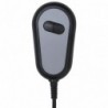 Elektrischer Massagesessel Schwarz Kunstleder
