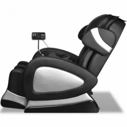 Massagesessel mit Super Display Schwarz Kunstleder