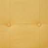 Schlafsofa mit Armlehnen Gelb Polyester