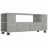 TV-Schrank Betongrau 120x35x43 cm Spanplatte