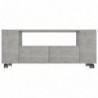 TV-Schrank Betongrau 120x35x43 cm Spanplatte