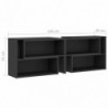 TV-Schrank Grau 149x30x52 cm Spanplatte