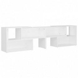 TV-Schrank Weiß 149x30x52 cm Spanplatte