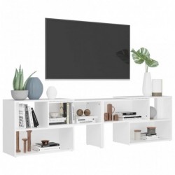 TV-Schrank Weiß 149x30x52 cm Spanplatte