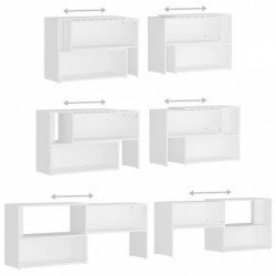 TV-Schrank Weiß 149x30x52 cm Spanplatte