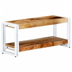 TV-Schrank 90 x 30 x 40 cm Massivholz Mango