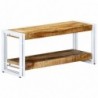 TV-Schrank 90 x 30 x 40 cm Massivholz Mango