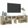 TV-Schrank Sonoma-Eiche 149x30x52 cm Spanplatte