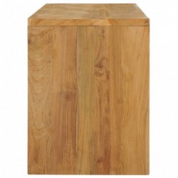 TV-Schrank 100x35x45 cm Teak Massivholz