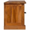 TV-Schrank 112x30x37 cm Massivholz Teak