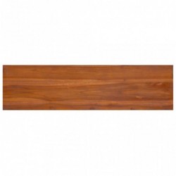 TV-Schrank 112x30x37 cm Massivholz Teak