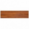 TV-Schrank 112x30x37 cm Massivholz Teak