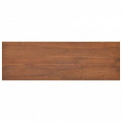 TV-Schrank 90x30x40 cm Massivholz Teak