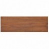 TV-Schrank 90x30x40 cm Massivholz Teak