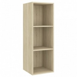 2-tlg. TV-Schrank-Set Sonoma-Eiche Spanplatte