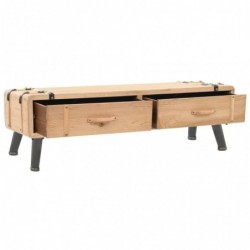 TV-Schrank Tannenholz Massiv 120 × 33 × 35 cm