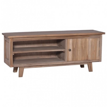 TV-Schrank 100x30x40 cm Teak Massivholz