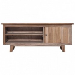 TV-Schrank 100x30x40 cm Teak Massivholz