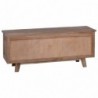 TV-Schrank 100x30x40 cm Teak Massivholz