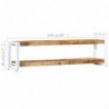 TV-Schrank 150 x 30 x 40 cm Massivholz Mango